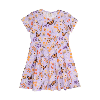 Šaty letní Walkiddy - Flowers and Butterflies vel.92